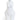 Matt White Large Female Body Ceramic Stem Vase