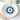 All Seeing Eye Ceramic Incense Holder Plate