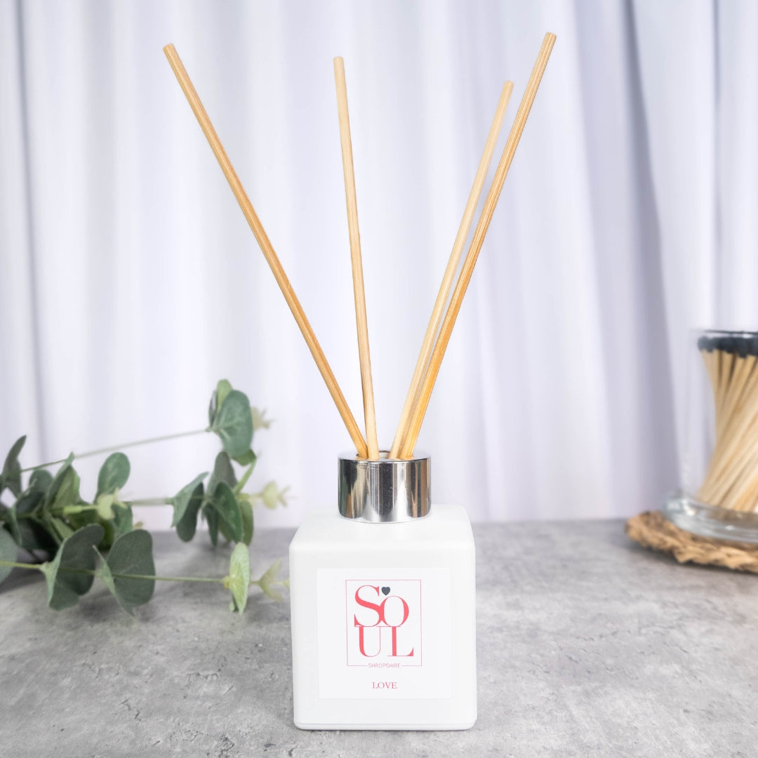 Love 100ml Reed Diffuser – Romantic Home Fragrance | Soul Homeware ...