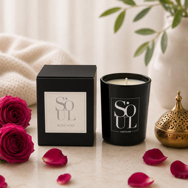 Rose Noir Votive Candle