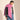 Jay Pink Asymmetric Chevron Heavyweight Scarf