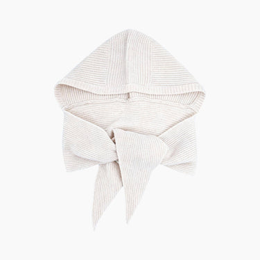 Cream Hooded Scarf