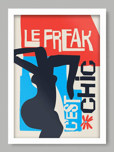 Le Freak - Music Poster Print