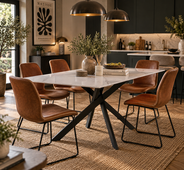 Callum Faux Leather Dining Chair