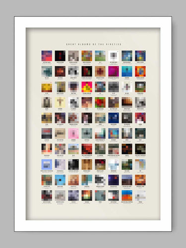 Great 90s Albums - Music Poster Print