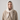 Cream Hooded Scarf